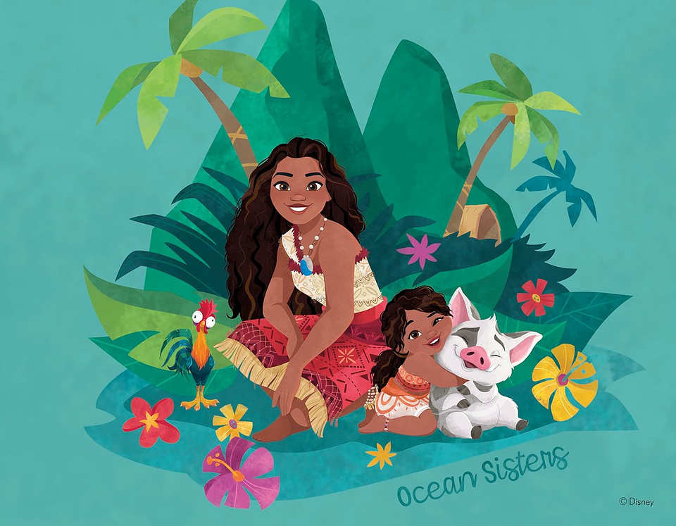 Puzzle 1000 Piezas | Disney Multipack Moana 2 2