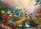 Puzzle 1000 Piezas | Disney Mickey y Minnie en Puente Corazon - Miniatura 2