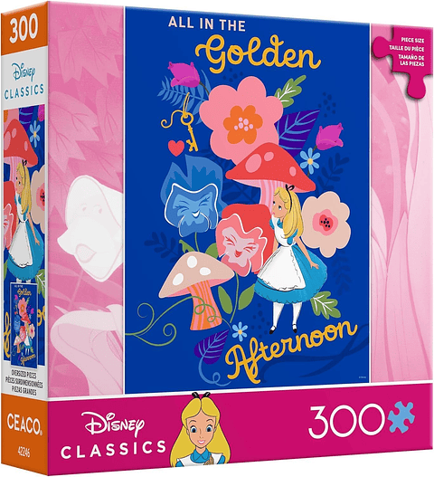 Puzzle 300 Piezas XL | Disney Alicia en el País de las Maravillas