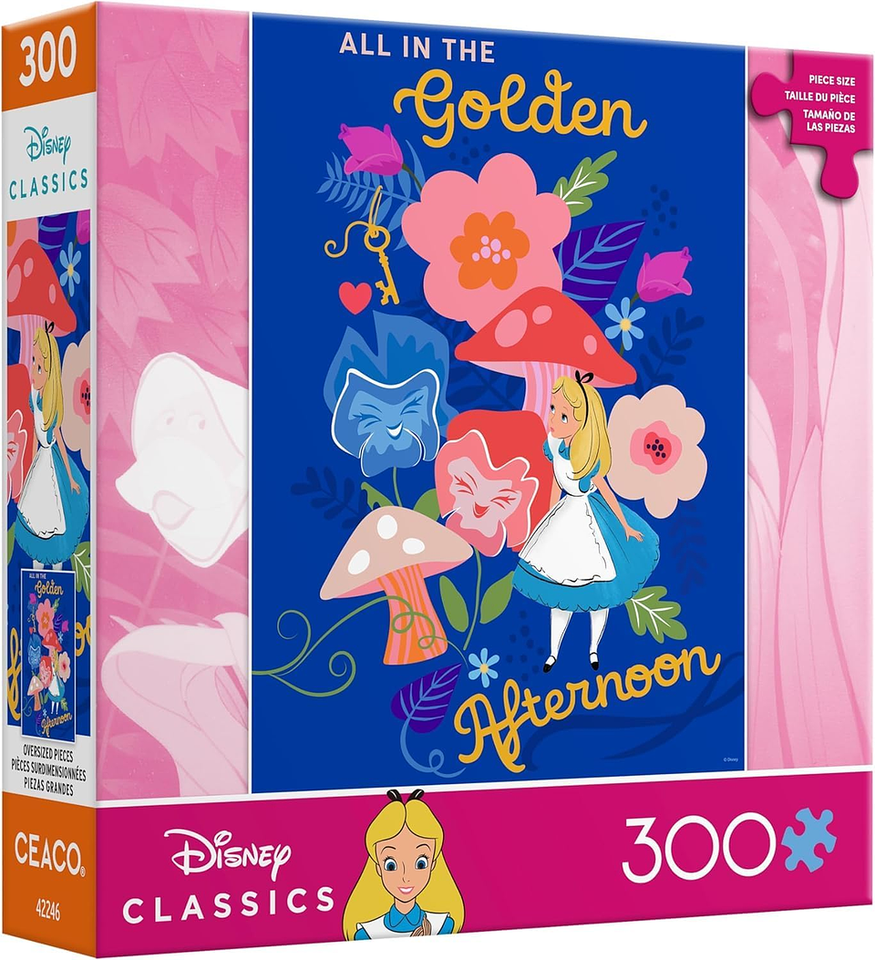 Puzzle 300 Piezas XL | Disney Alicia en el País de las Maravillas 1