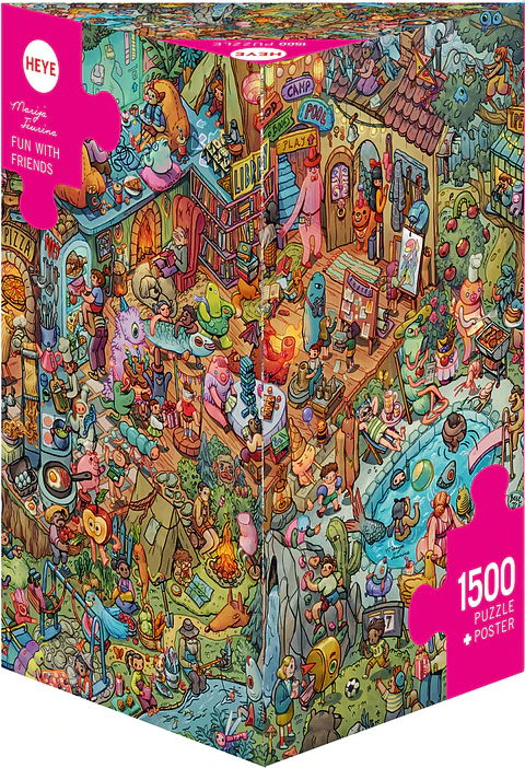 Puzzle 1500 Piezas | Fun With Friends Heye