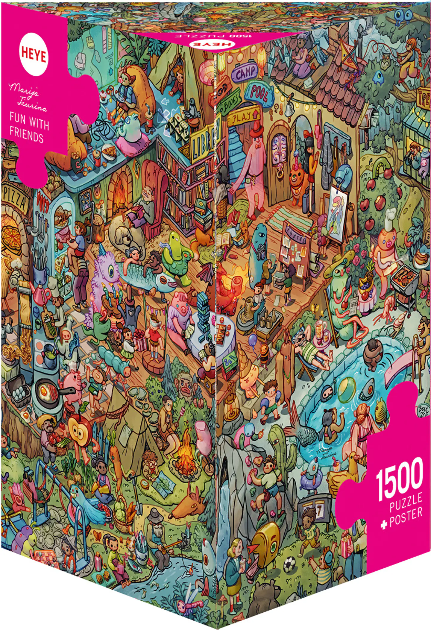 Puzzle 1500 Piezas | Fun With Friends Heye 1