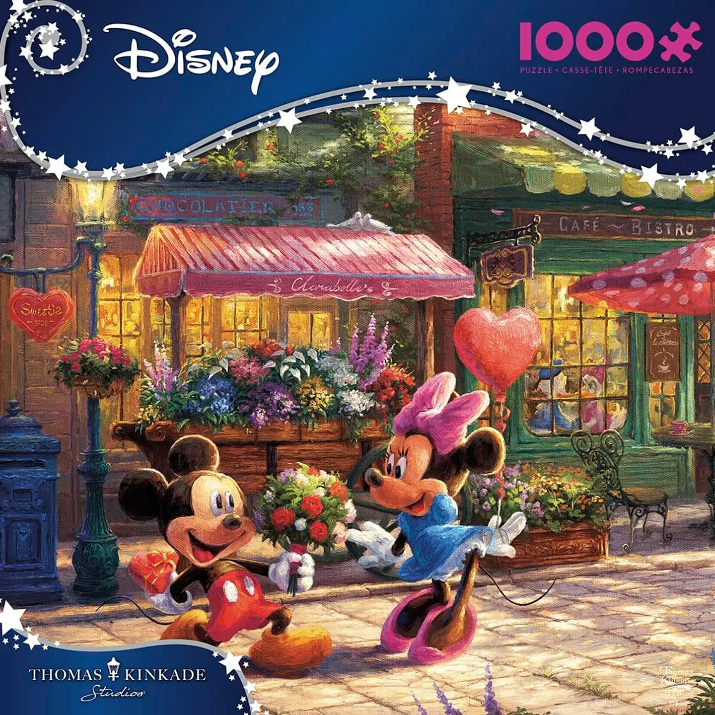 Puzzle 1000 Piezas | Disney Mickey y Minnie Dulce Corazón 6