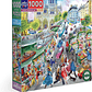 Puzzle 1000 Piezas | Tienda de Libros en París - Miniatura 1