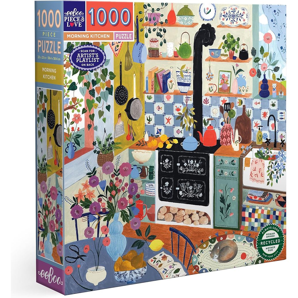 Puzzle 1000 Piezas | Cocina por la Mañana 1