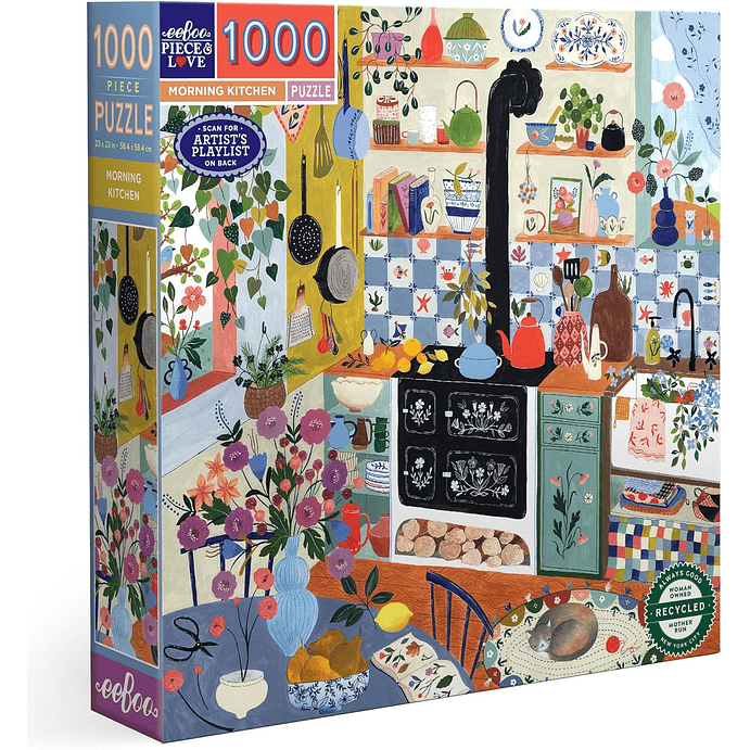 Puzzle 1000 Piezas | Cocina por la Mañana 1