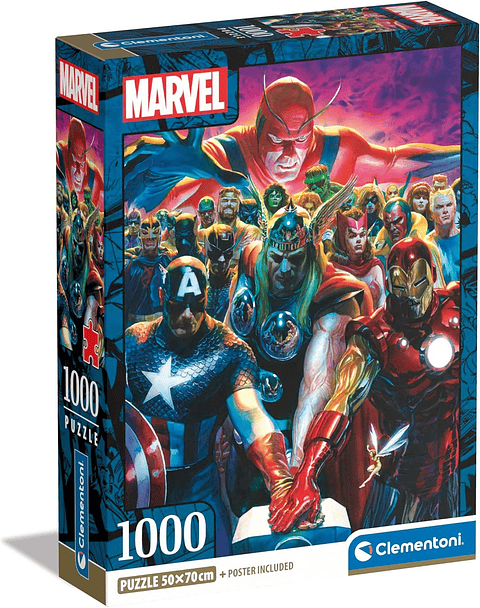 Puzzle 1000 Piezas | Marvel Vengadores Clásicos