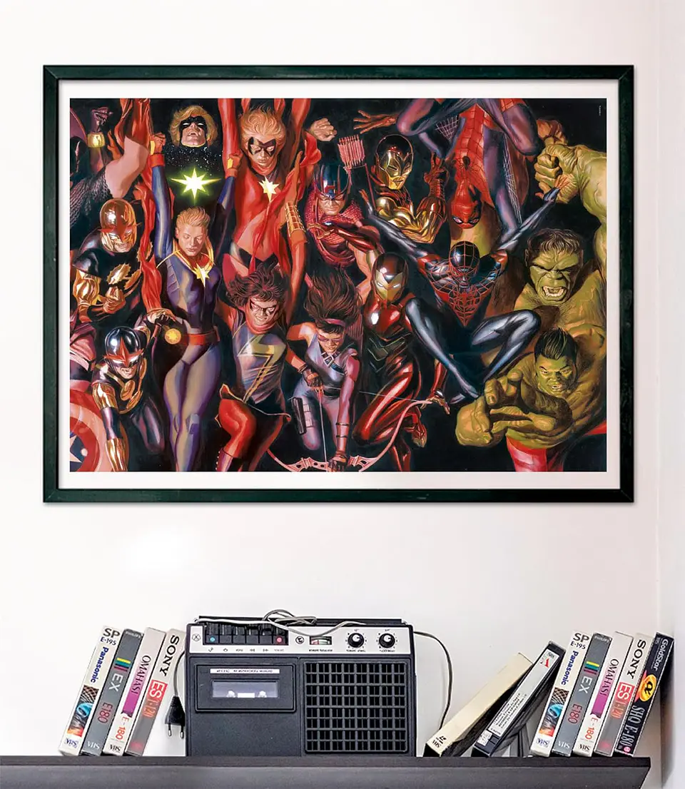 Puzzle 1000 Piezas | Marvel Héroes y Sucesores 3