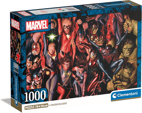 Puzzle 1000 Piezas | Marvel Héroes y Sucesores