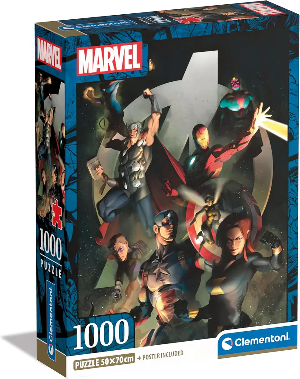 Puzzle 1000 Piezas | Marvel Vengadores 1
