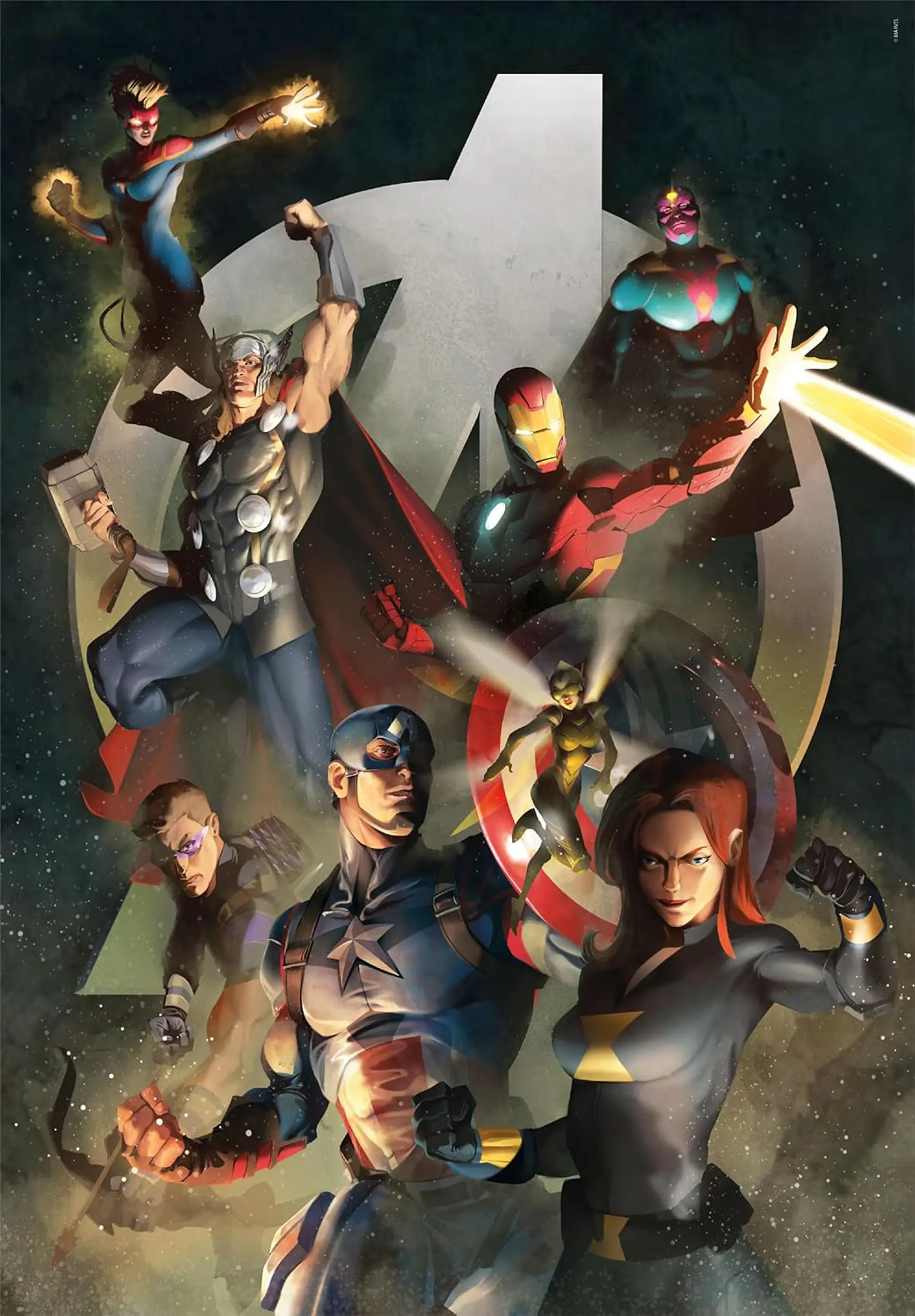 Puzzle 1000 Piezas | Marvel Vengadores 2
