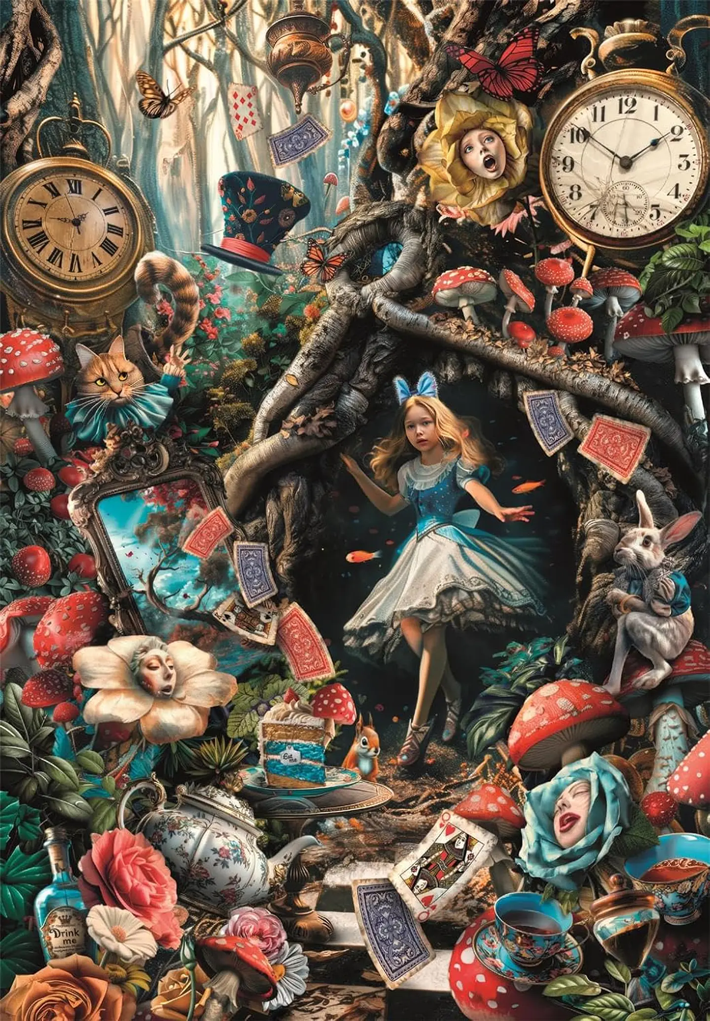 Puzzle 1000 Piezas | Otro día en el País de las Maravillas 2