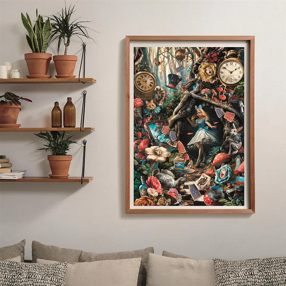 Puzzle 1000 Piezas | Otro día en el País de las Maravillas 4