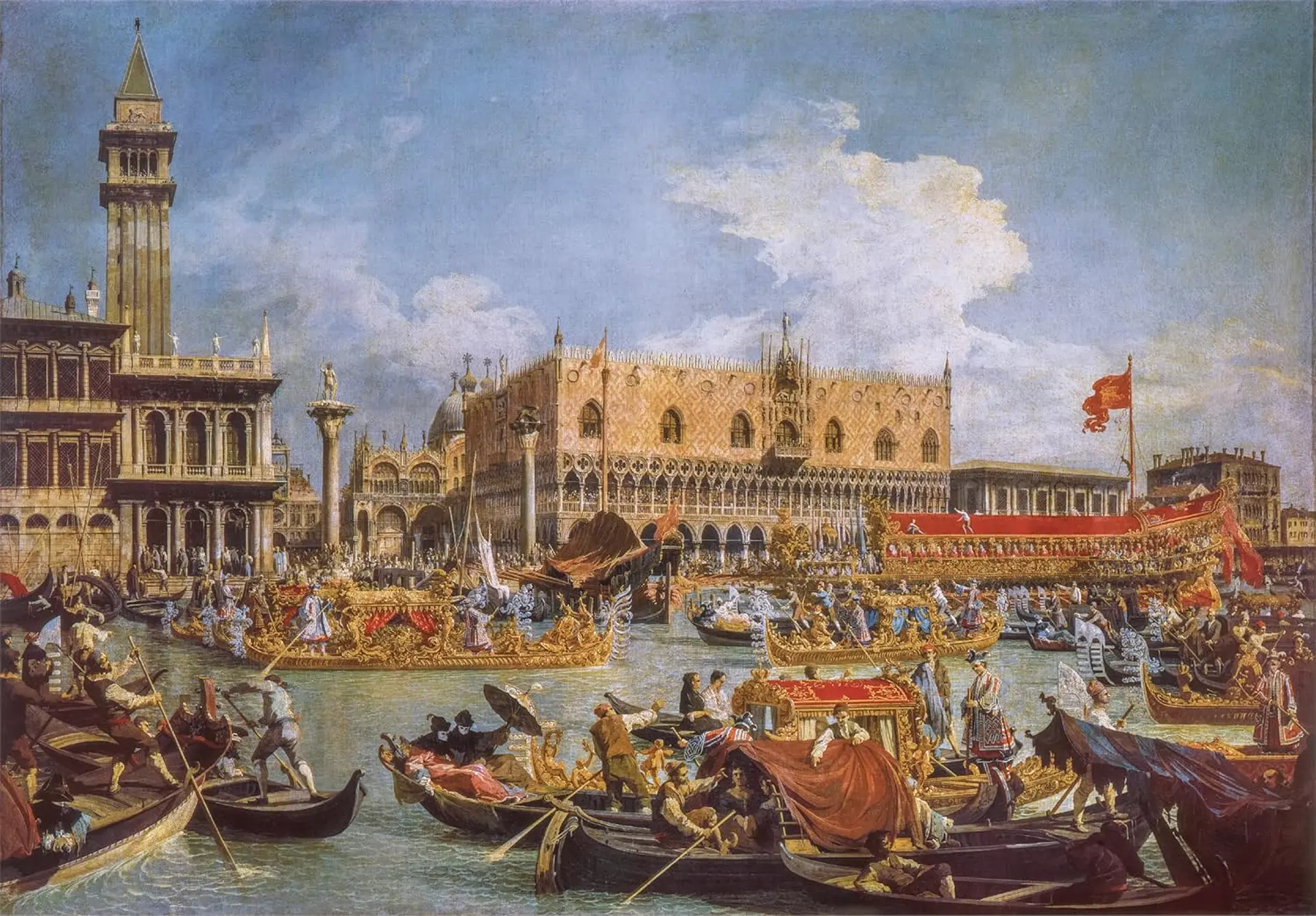 Puzzle 1000 Piezas | Canaletto, El retorno del Bucintoro el día de la Ascensión 2