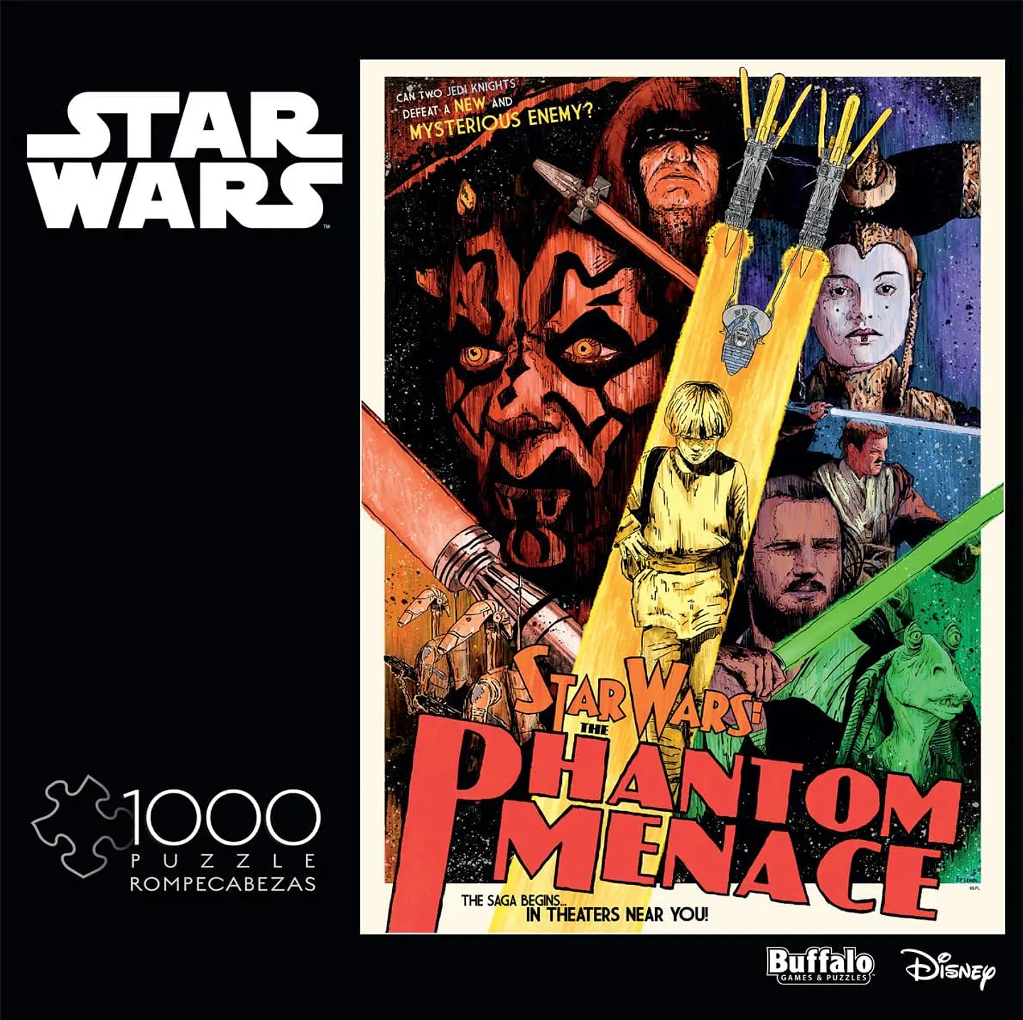 Puzzle 1000 Piezas | Star Wars La Amenaza Fantasma 4