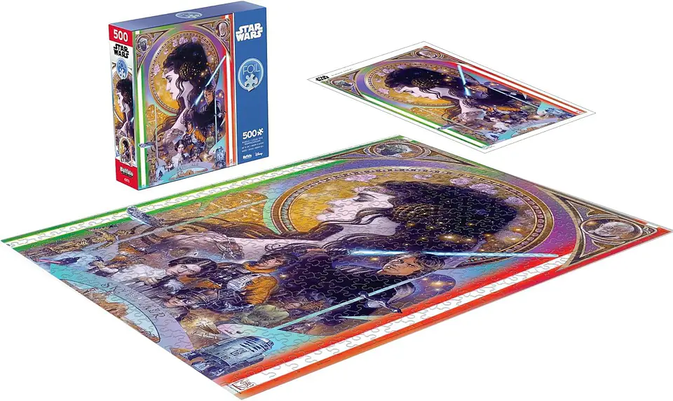 Puzzle 500 piezas | Star Wars Foil Skywalker 3