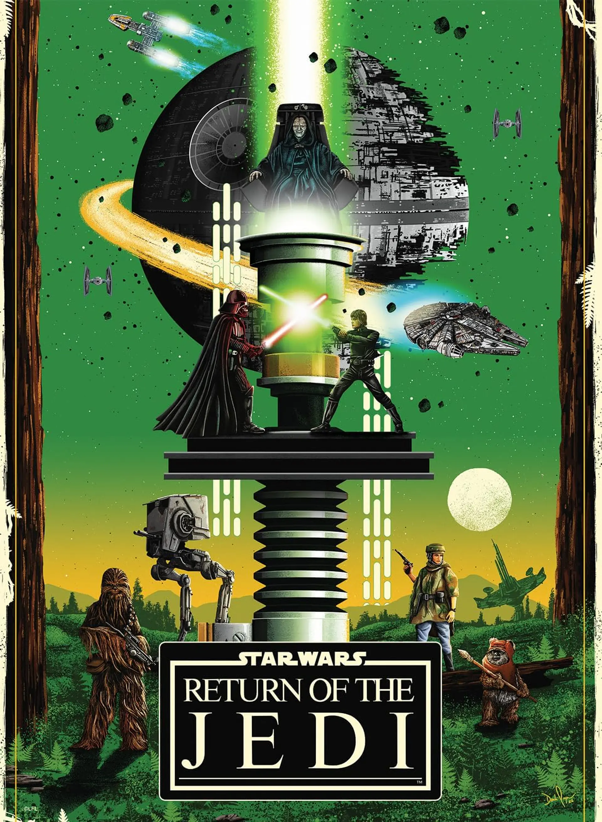 Puzzle 300 y 500 Piezas | Star Wars Multipack Trilogía (4 en 1) 4