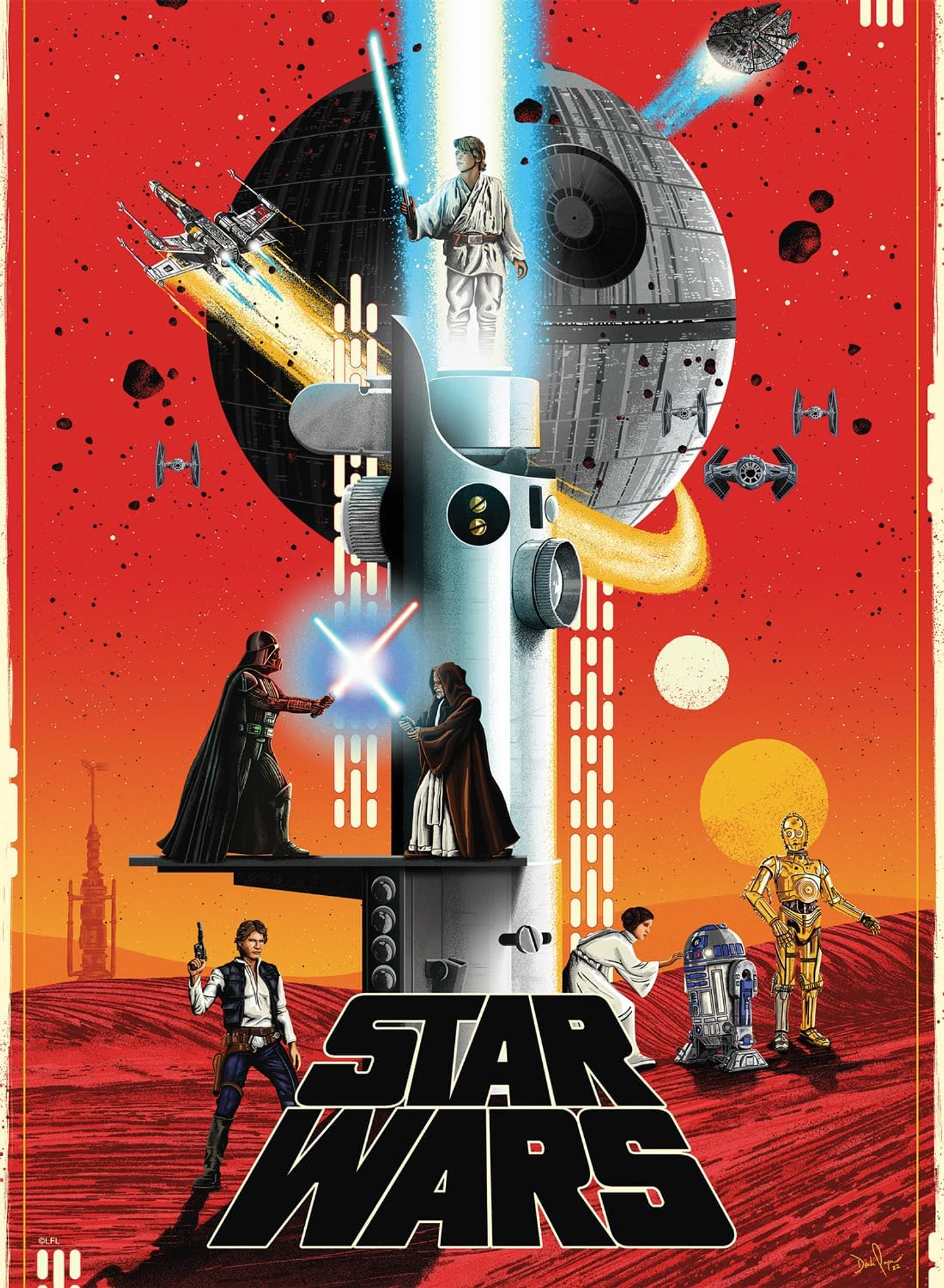 Puzzle 300 y 500 Piezas | Star Wars Multipack Trilogía (4 en 1) 2