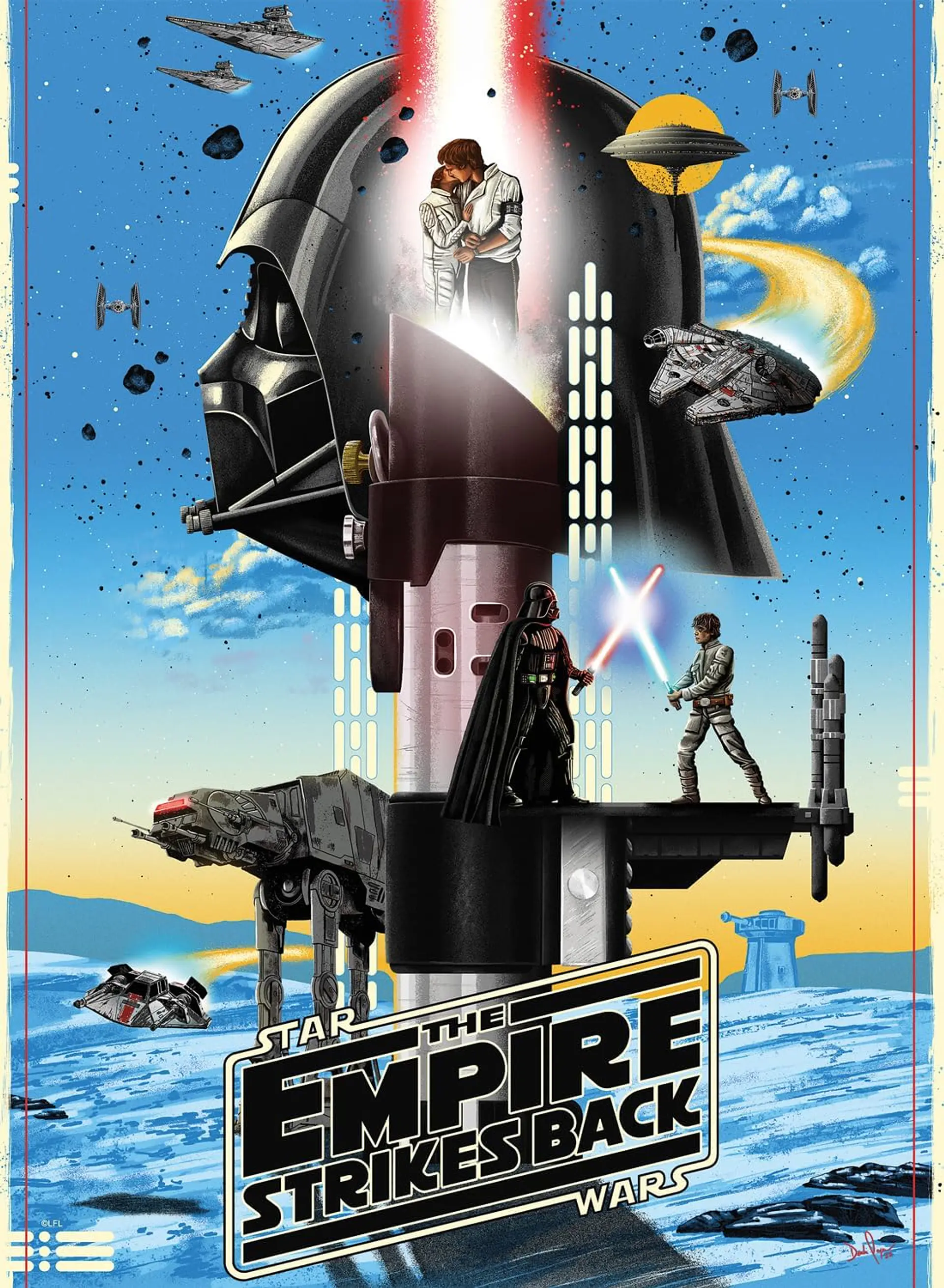 Puzzle 300 y 500 Piezas | Star Wars Multipack Trilogía (4 en 1) 3