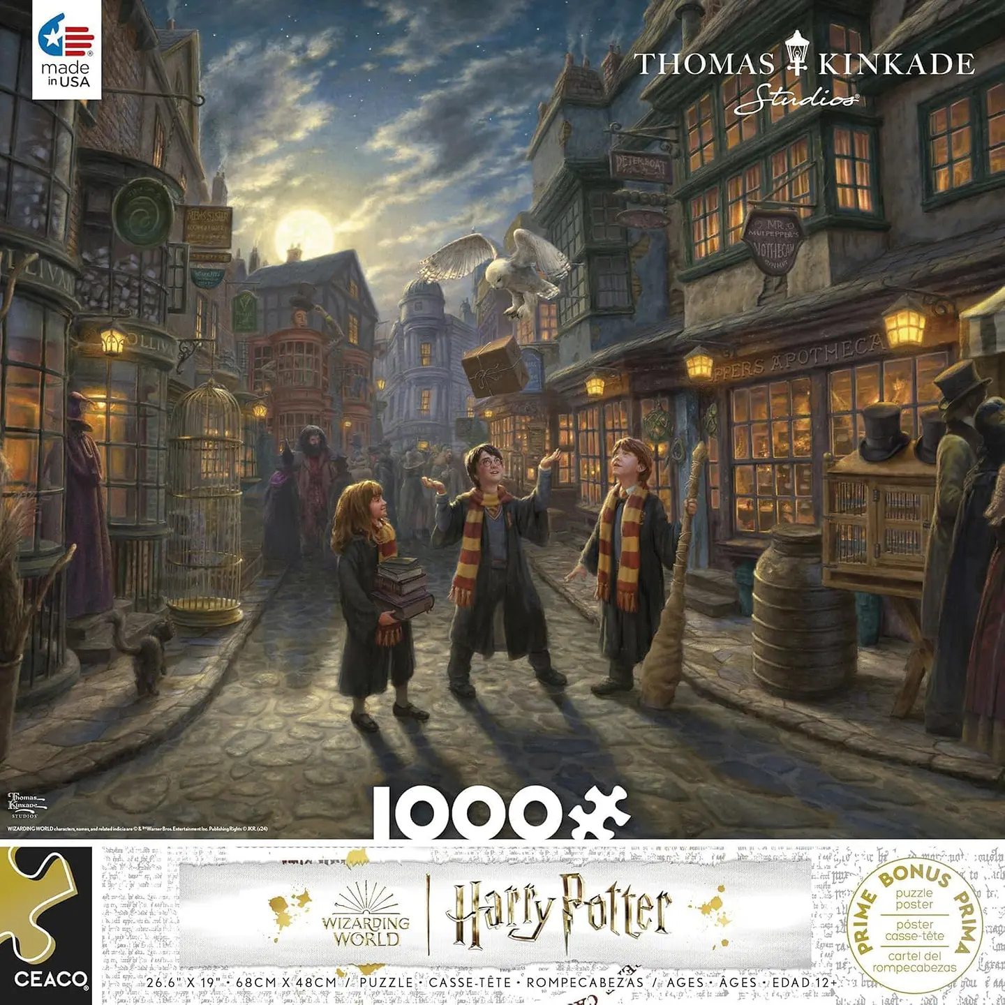 Puzzle 1000 Piezas | Harry Potter Callejón Diagon 4