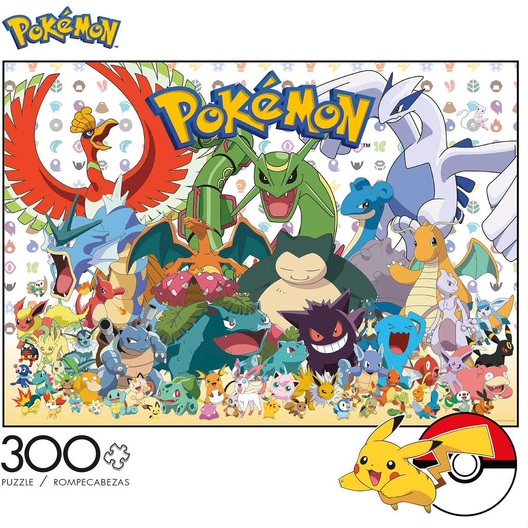 Puzzle 300 Piezas XXL l Pokémon Favoritos 4