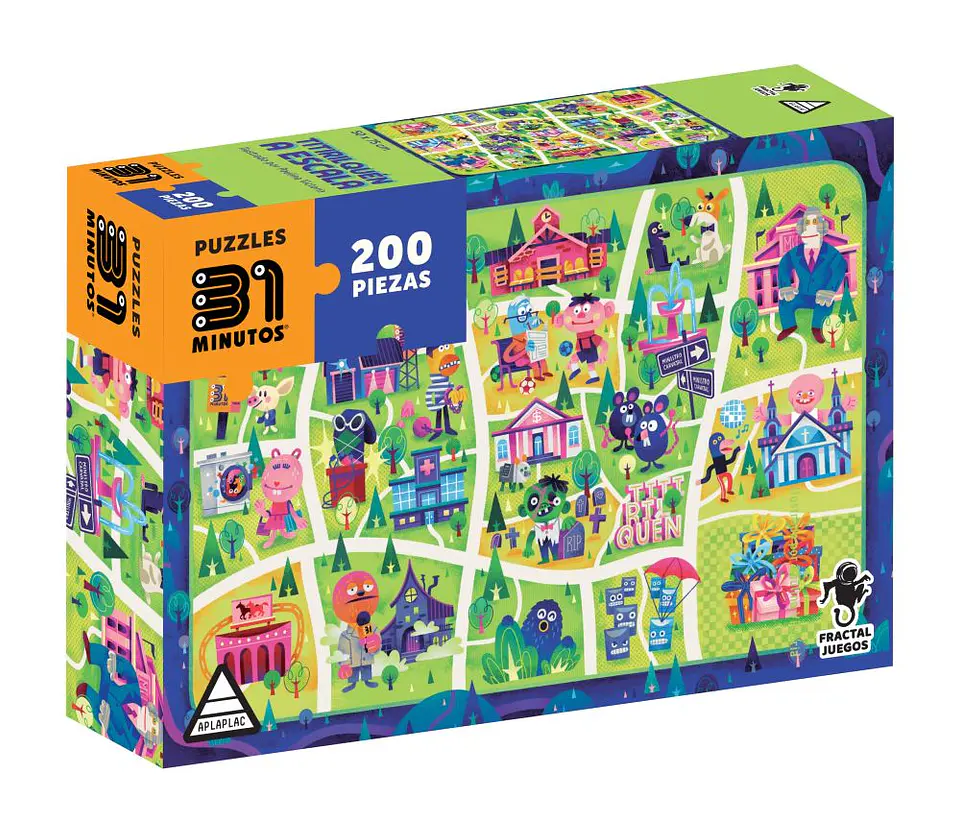 Puzzle 200 Piezas | 31 Minutos Titirilquén a Escala 1