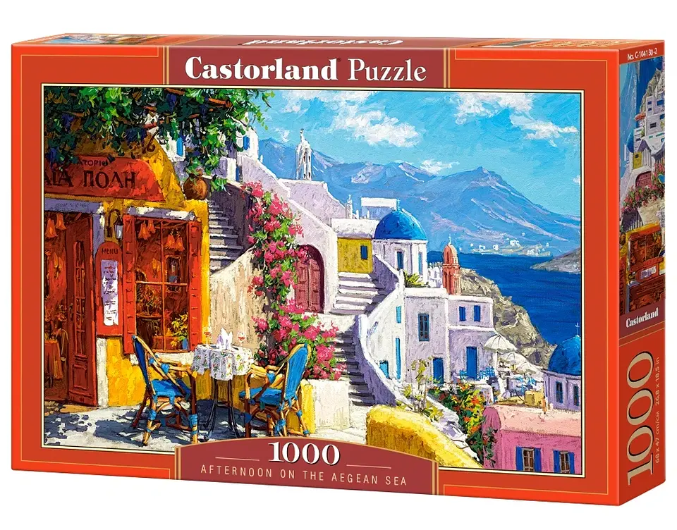 Puzzle 1000 Piezas | Tarde en el Mar Egeo 1