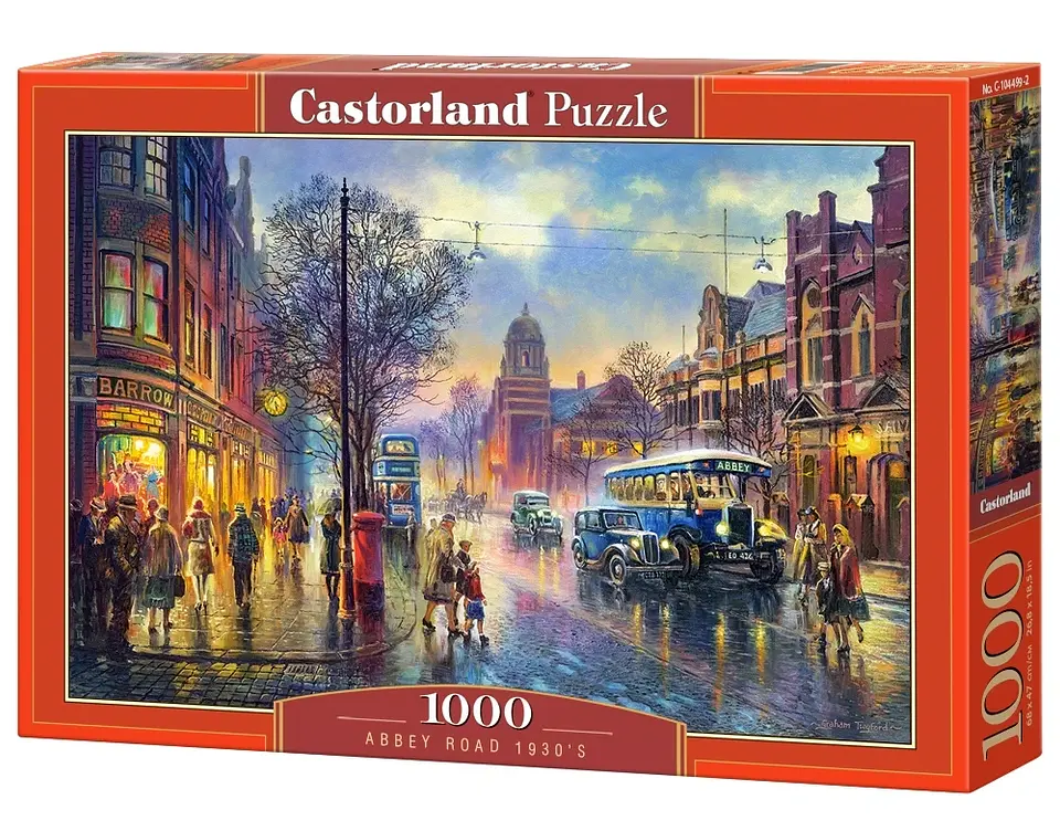 Puzzle 1000 Piezas | Abbey Road en los Años 30 1