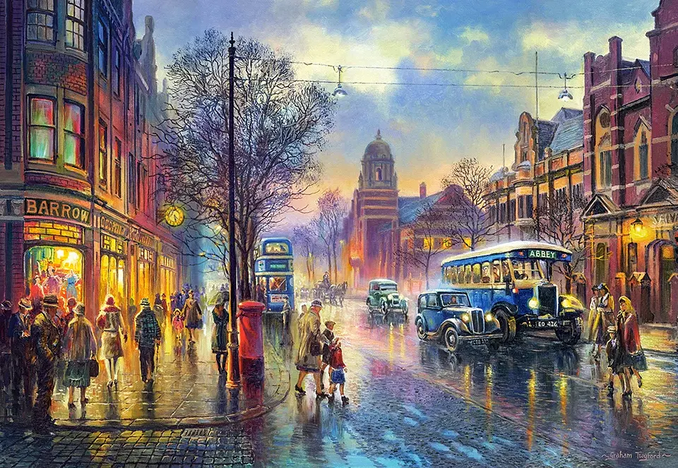 Puzzle 1000 Piezas | Abbey Road en los Años 30 2
