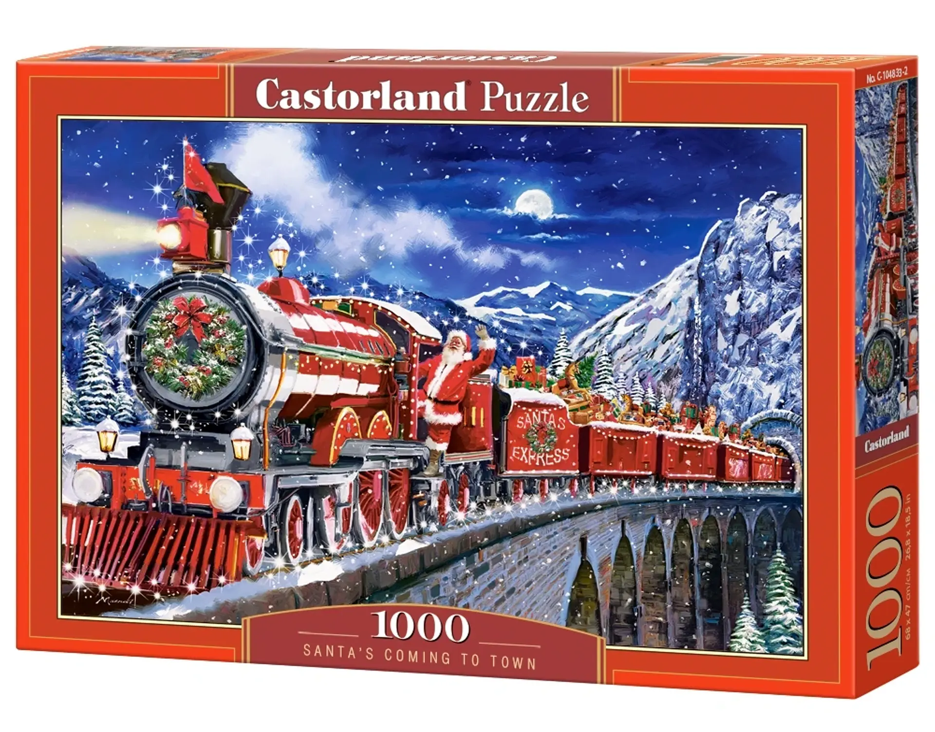 Puzzle 1000 Piezas | Santa Llega a la Ciudad 1