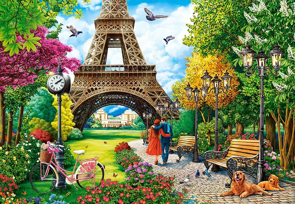Puzzle 1000 Piezas | Primavera en París 2