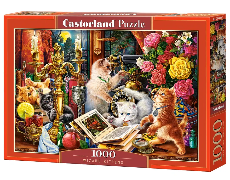 Puzzle 1000 Piezas | Gatitos Hechiceros 1