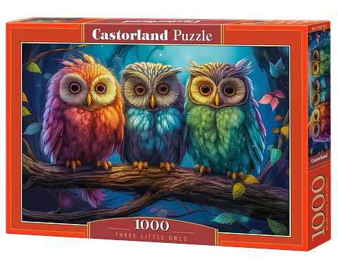 Puzzle 1000 Piezas | Tres Pequeñas Lechuzas