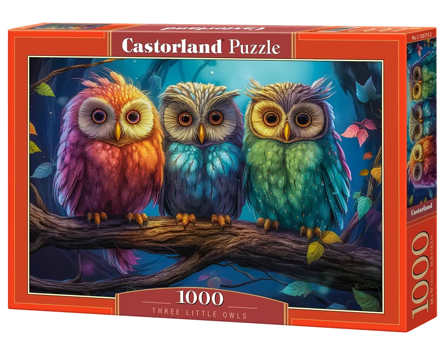 Puzzle 1000 Piezas | Tres Pequeñas Lechuzas 1