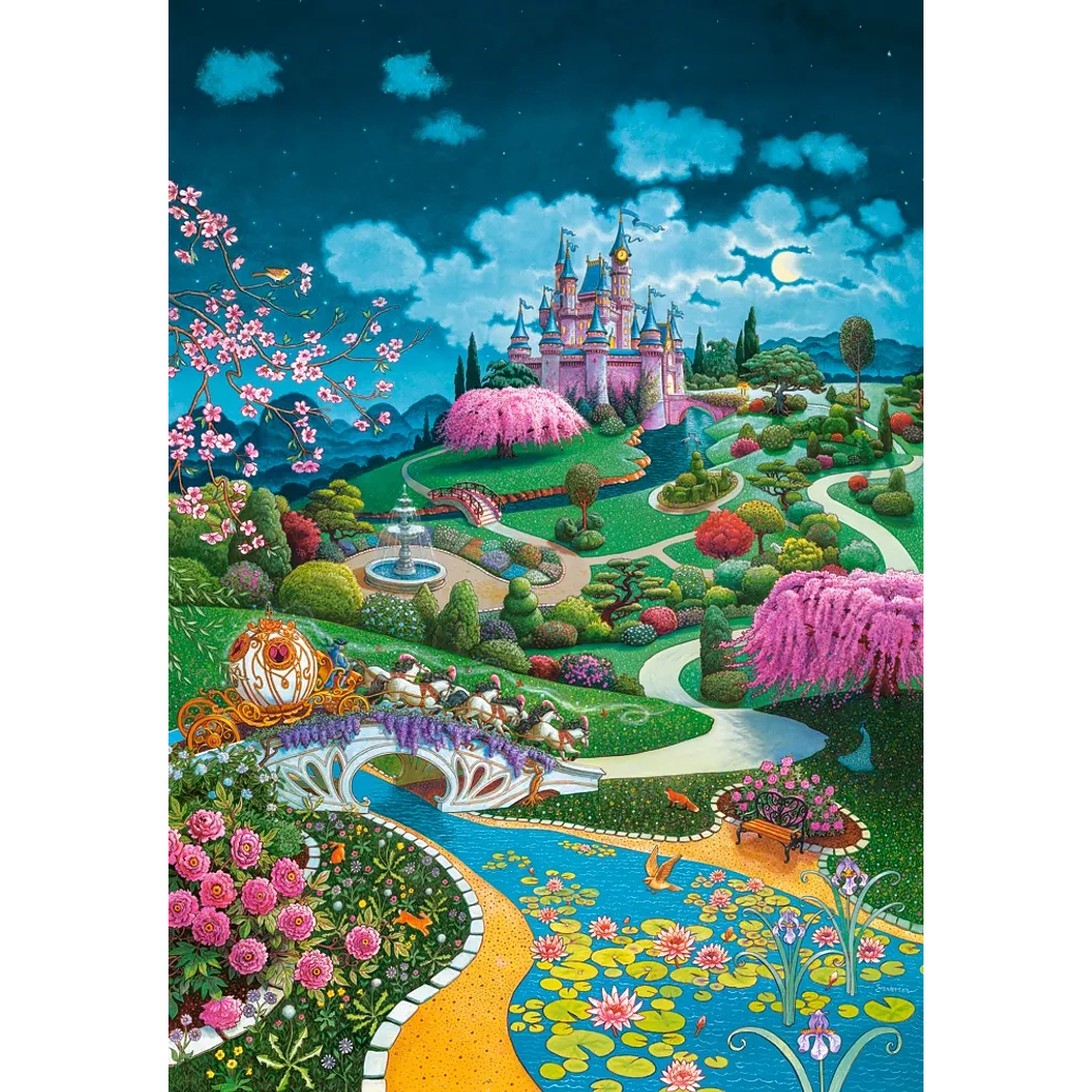 Puzzle 1000 Piezas | El Castillo de Cenicienta 2