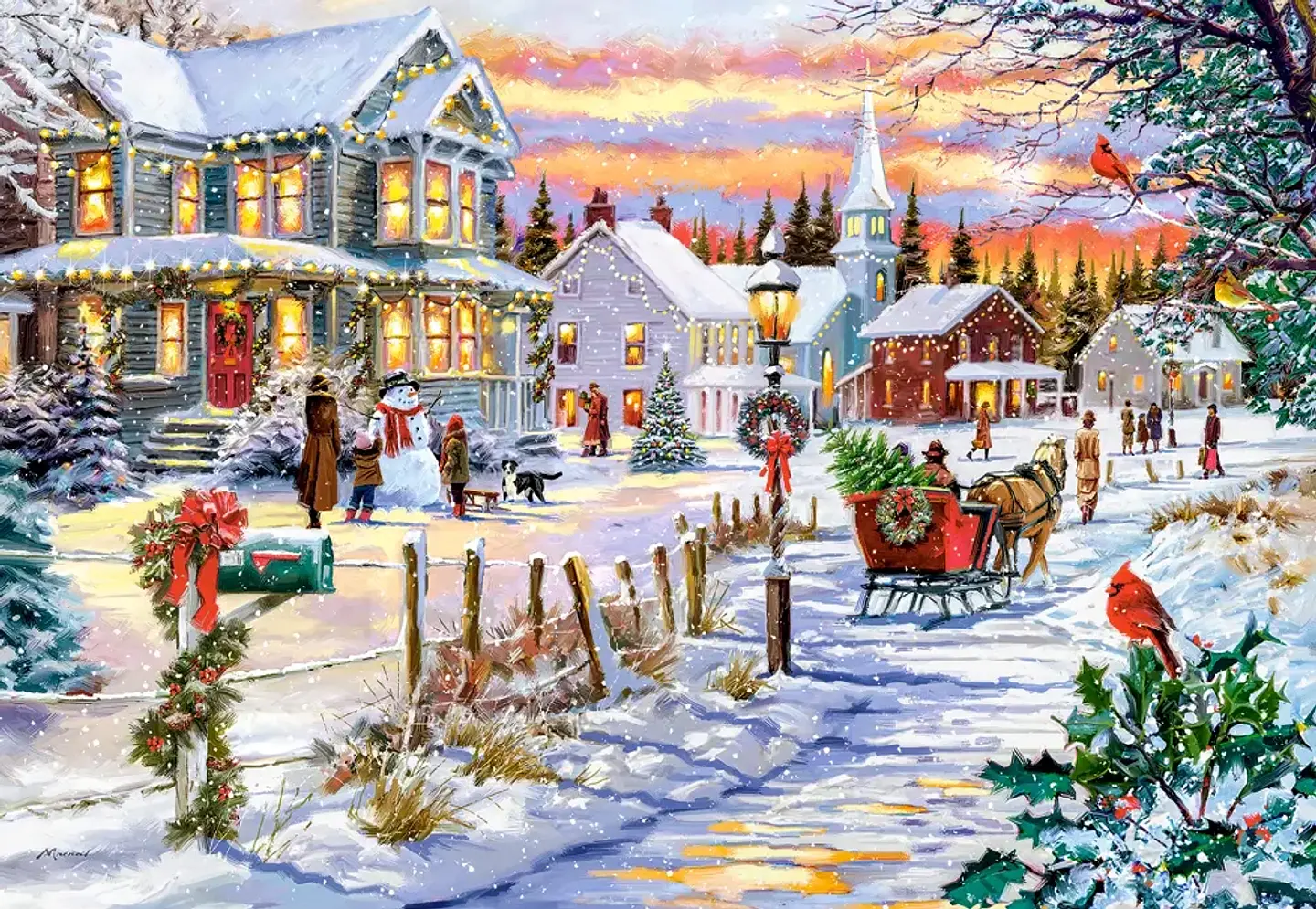 Puzzle 1000 Piezas | Llega el Árbol de Navidad 2