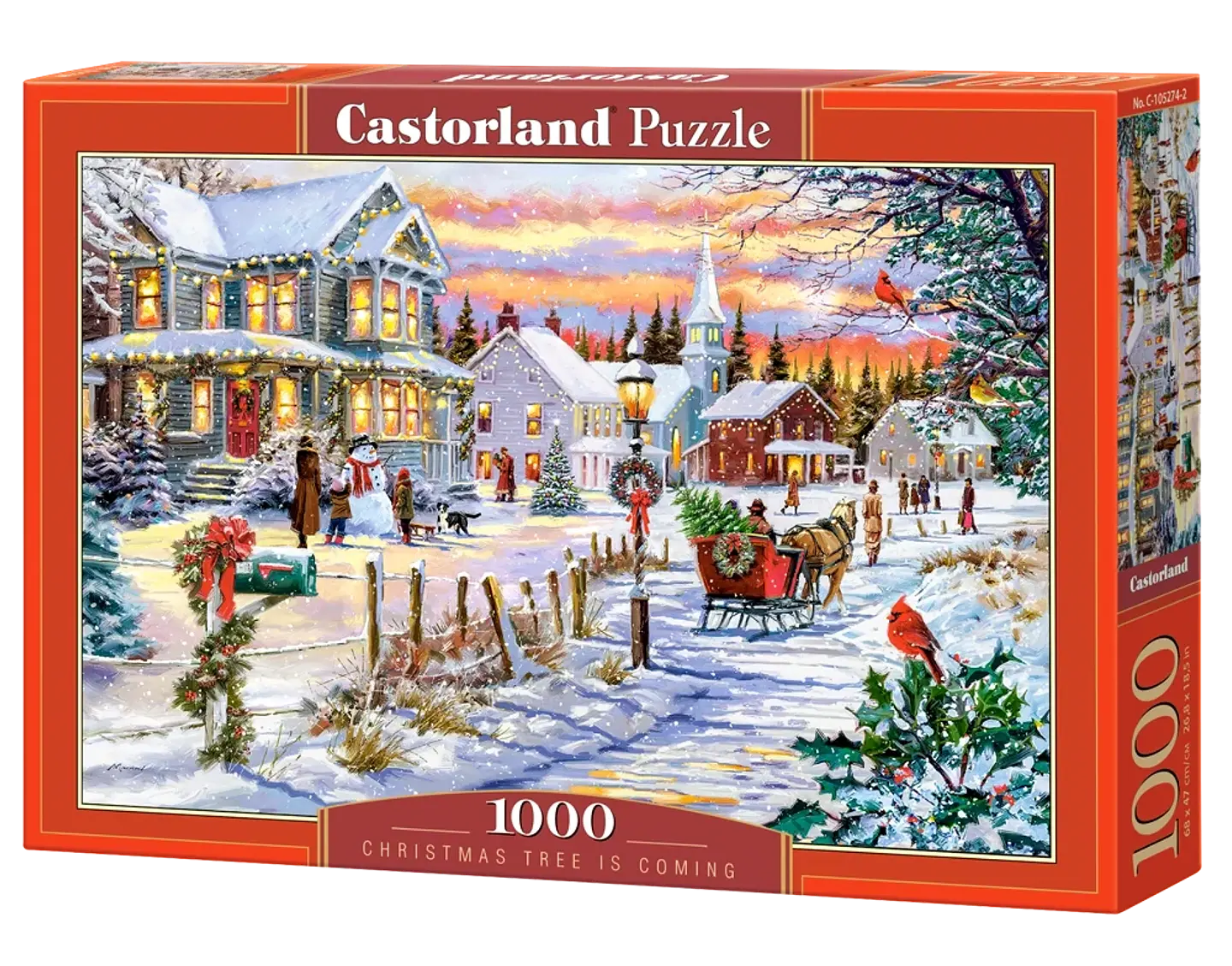 Puzzle 1000 Piezas | Llega el Árbol de Navidad 1
