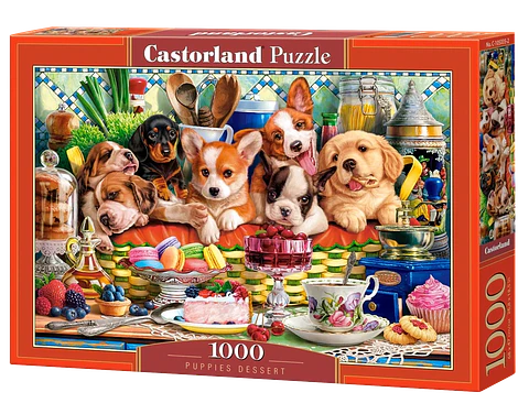 Puzzle 1000 Piezas | Postre de Cachorros