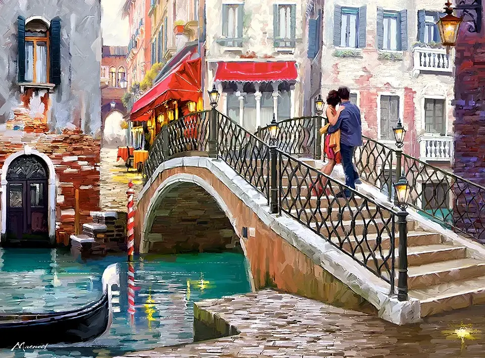 Puzzle 2000 Piezas | Puente de Venecia 2