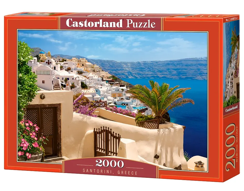 Puzzle 2000 Piezas | Santorini, Grecia 1