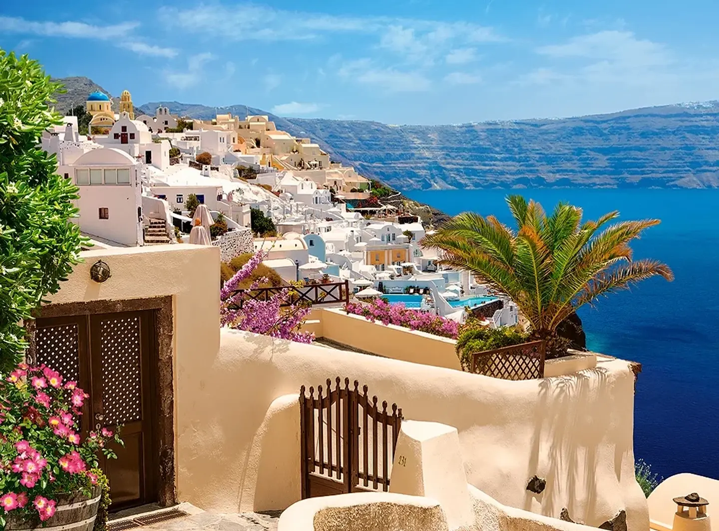 Puzzle 2000 Piezas | Santorini, Grecia 2