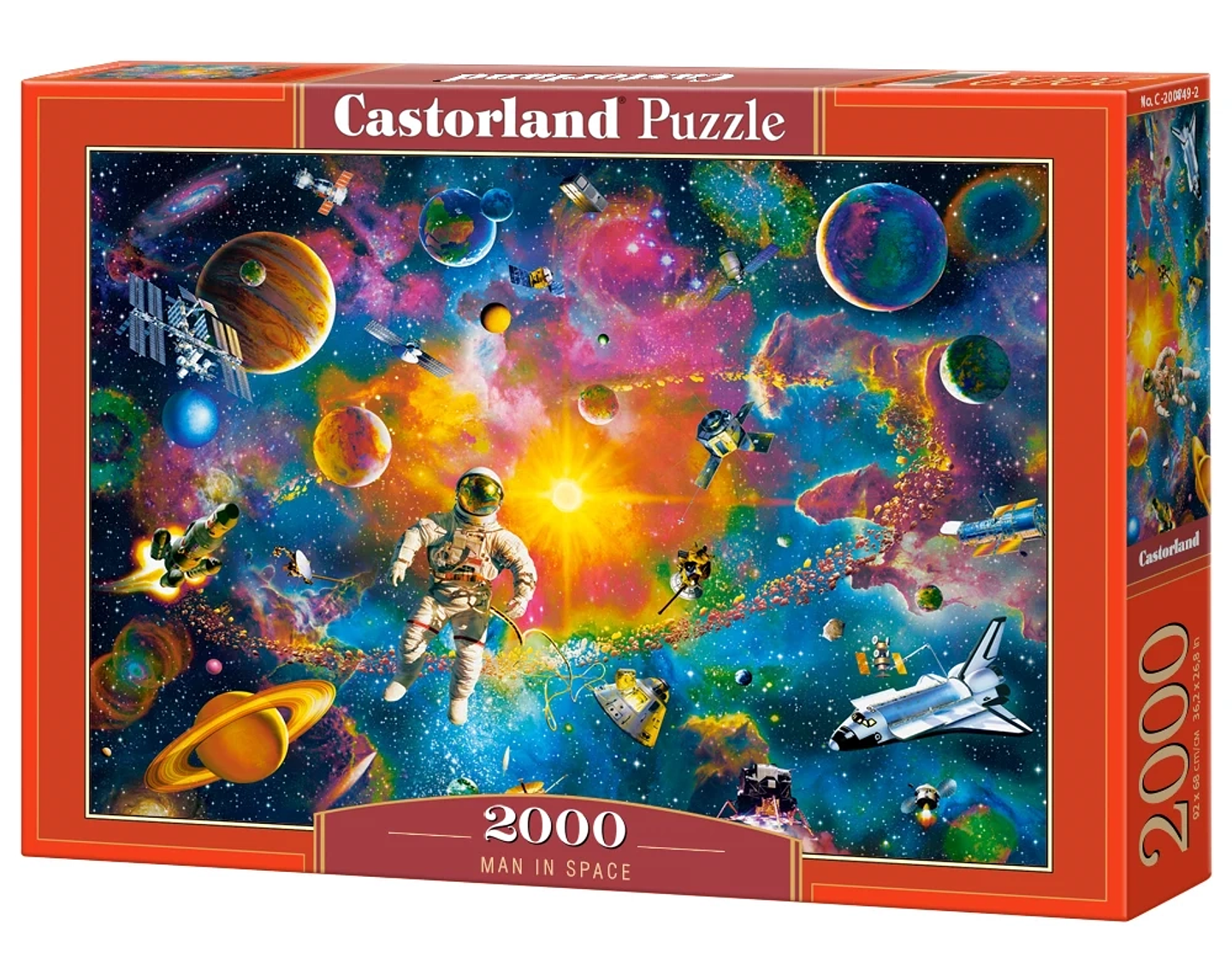 Puzzle 2000 Piezas | Hombre en el Espacio 1