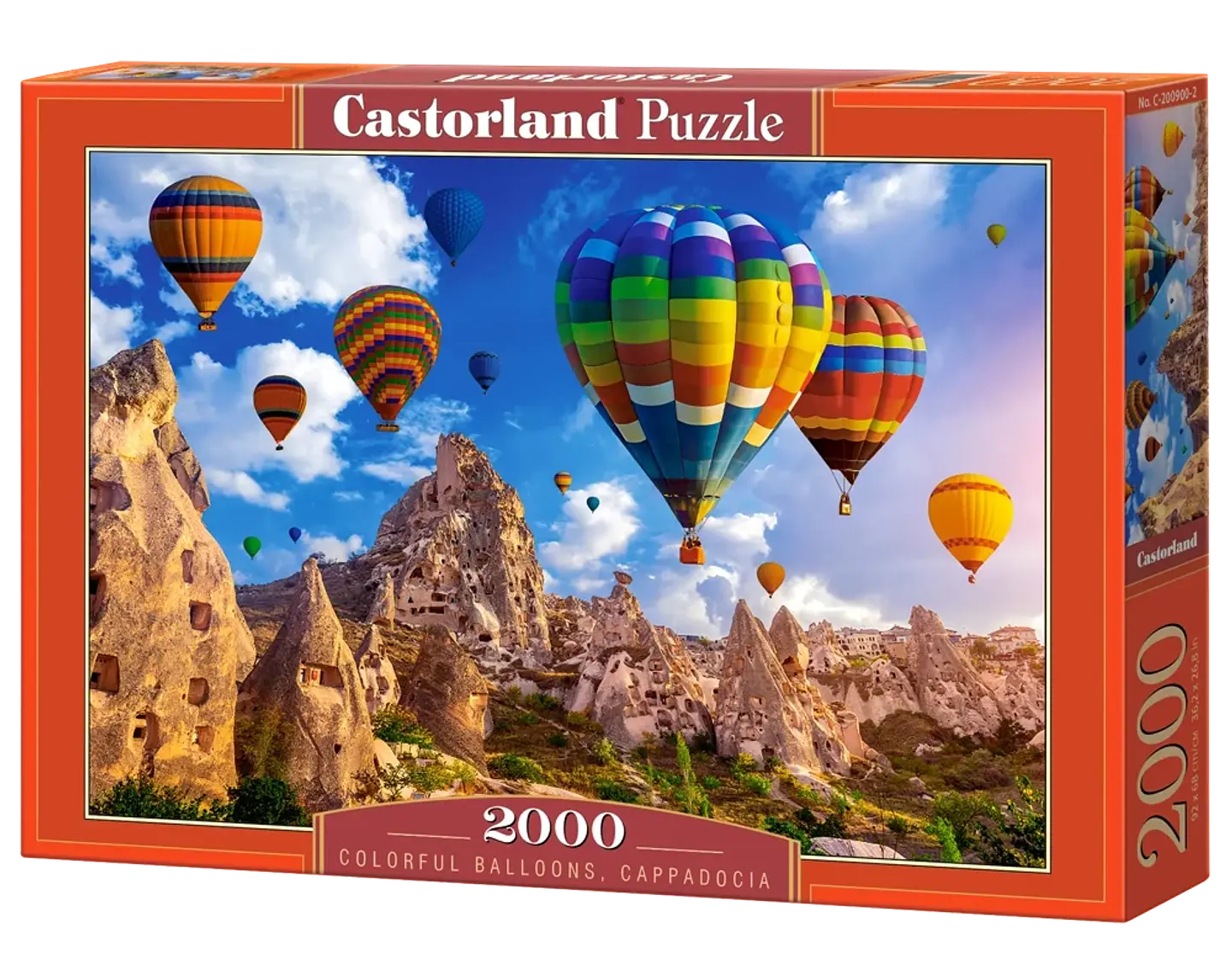 Puzzle 2000 Piezas | Globos de Colores en Capadocia 1