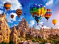 Puzzle 2000 Piezas | Globos de Colores en Capadocia - Miniatura 2