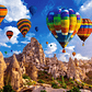 Puzzle 2000 Piezas | Globos de Colores en Capadocia - Miniatura 2