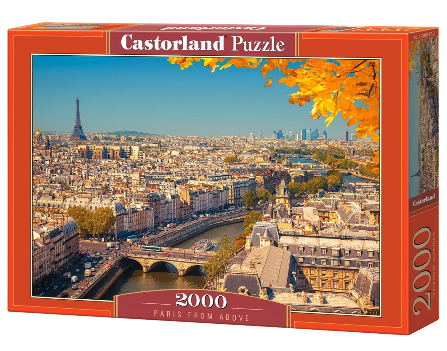 Puzzle 2000 Piezas | París desde las Alturas 1