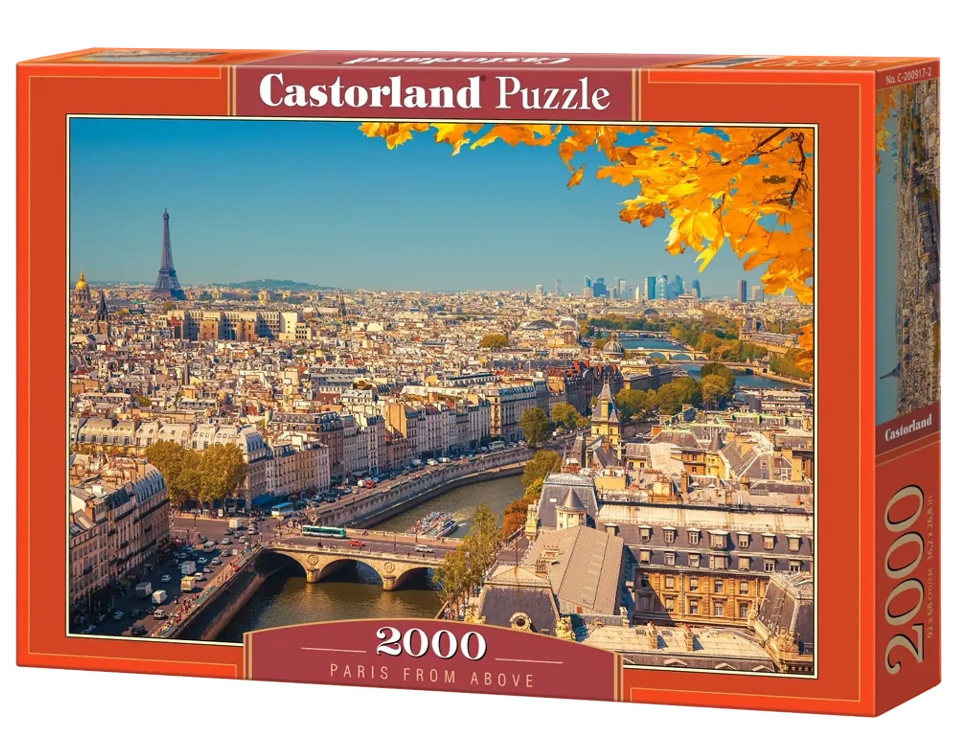 Puzzle 2000 Piezas | París desde las Alturas 1