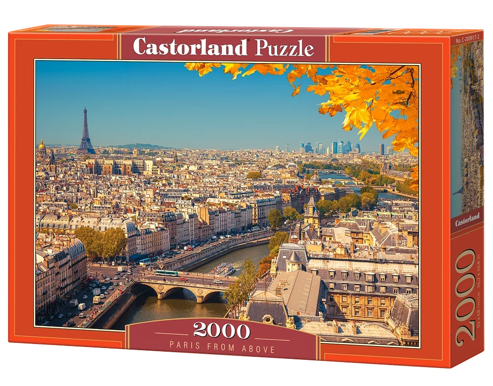 Puzzle 2000 Piezas | París desde las Alturas 1