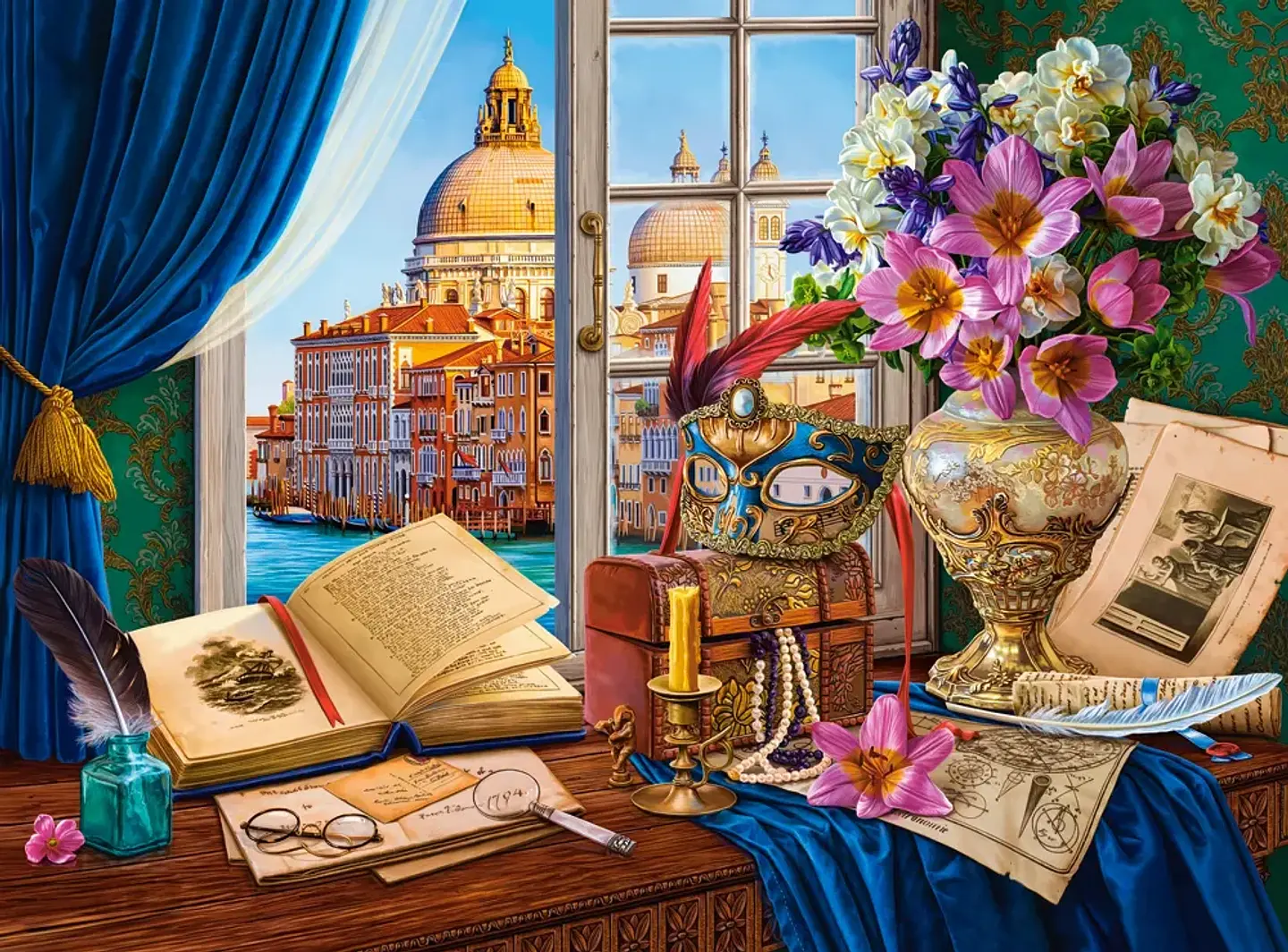 Puzzle 2000 Piezas | Naturaleza Muerta Veneciana 2