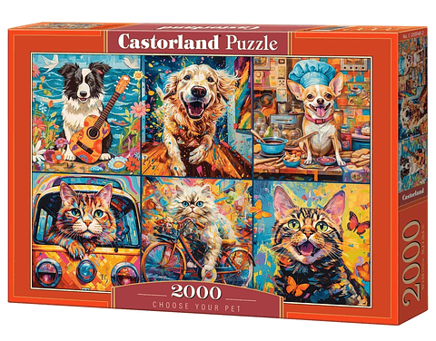 Puzzle 2000 Piezas | Elige tu Mascota